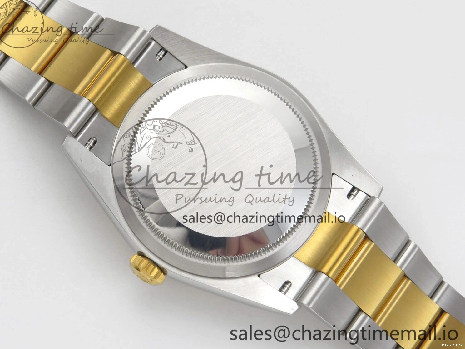 0101 TravelReady DateJust 36 SS YG ARF 1:1 Best Edition 904L Steel White Dial YG Roman on Oyster Bracelet SH 99
